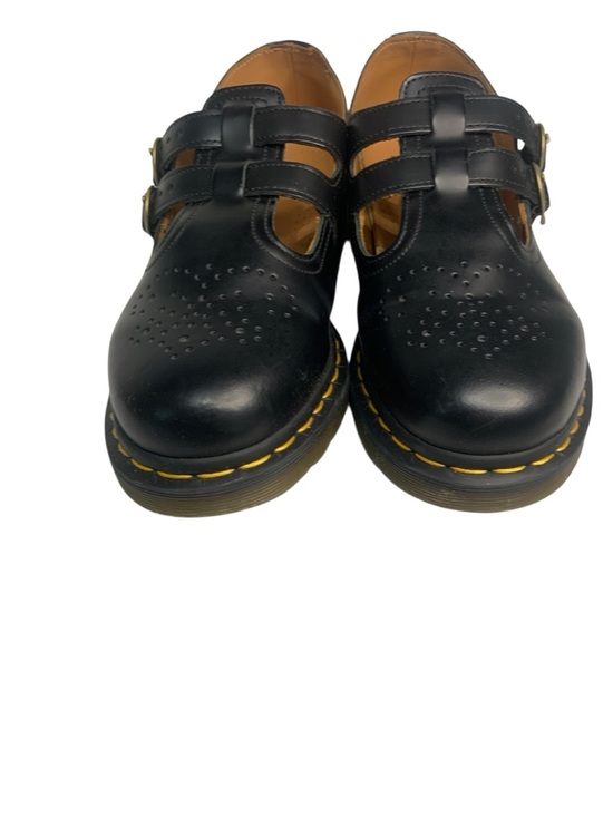 Dr. Martens Black Leather Mary Jane Flats size 10 Women’s - Picture 3 of 7